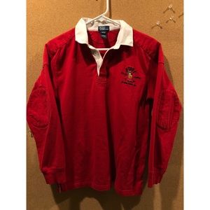 kids polo ralph lauren rugby patch shirt